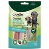 Camon Dental Snack Osso Vegetale Barbabietola e Spinaci per Cani - Taglia Media - Confezione da 3 pz