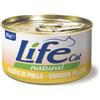 Life Cat Natural Cibo Umido per Gatti - Filetti di Pollo - 24x85 gr