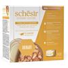 Schesir Veterinary Solution Urinary Umido per Gatti - 8 lattine da 80 gr - Filetti di Pesce