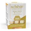 Schesir Veterinary Solution Urinary Umido per Gatti - Trial Pack - Filetti di Pesce, Filetti di Pollo, Mousse di Pollo - 3 x 80 gr