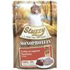 Stuzzy Monoprotein Cotti al Vapore Cibo Umido per Gatti - Tacchino - 20x85 gr