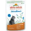 Almo Nature Sterilised Cibo Umido per Gatti - Pollo - 10x70 gr