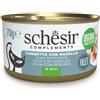 Schesir Cibo Umido Complementare in Lattine da 70 gr per Gatti - 12x70 gr - JELLY - Tonnetto e Nasello