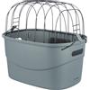 Trixie Cestino anteriore per bicicletta grigio Trixie - L 42 x P 30 x H 39 cm