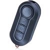 Selyse Chiave pieghevole a 3 tasti, per Fiat Grande Punto, Evo, Panda, Bravo, Stilo, 500 l e Lancia Y, Delta Musa