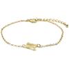 LUXENTER Bracciale finito oro giallo 18k - Alphabet
