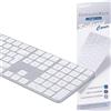 Digi-Tatoo Cover per tastiera compatibile con 2024 Magic keyboard iMac (layout modello A3119 Europa/Italia, con Touch ID, con tastierino numerico) - ultrasottile, Magic Keyboard Protector,TPU