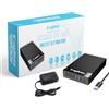 KingData Custodia per Hard Disk, USB 3.0 a SATA HDD Caddy per SSD HDD da 3,5 pollici con Adattatore di Alimentazione DC, Docking Station, Custodia per SSD HDD Senza Attrezzi con LED per Windows, Linux