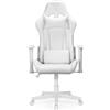 Ranqer Felix Sedia Da Gaming Ergonomica Stile Racing Con Schienale Alto Per Persone Alte, Materiali Resistenti, Base In Nylon, Supporti Lombare E Cervicale Regolabili, Cuscini Inclusi, Bianco