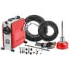 VEVOR Macchina Sturatubi Elettrica per Scarico di Tubi, 850 W, 1400 giri/min, con Cavo a Molla in Acciaio, Pulitrice per Tubi di Scarico con 11 Taglierine per Pulizia Fognature Docce Bagni Cucine