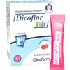 Dicofarm Dicoflor Kids 18 Bustine Orosolubili - Dicofarm | Probiotico per Bambini - Lactobacillus rhamnosus GG - Equilibrio della Flora Intestinale - Gusto Frutti Rossi