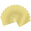 Vicloon 2880 pcs Adesivi Rotondi, Colorati a Punti 10 mm, Etichette Autoadesive a Punti, Codifica Rotonde, Adesivi di Carta Lucida per Artigianato, Sacchetti DIY, Regalo (Oro)