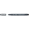 Pentel S20P Pointliner, fineliner punta 0,05 mm nero 12 pz