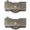 MICEL - 92230 - Cuscinetto per Finestra Scorrevole CO-22, con Alloggiamento Metallico e Ruota, Confezione da 2 pezzi, in Acciaio, Finitura Zincata, 40 x 11,5 x 16 mm