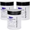 Navir Profesional NAVIR Silver Maschera viola tonalizzante professionale per capelli biondi, decolorati, con meches, bianchi e grigi | Confezione da 3 (3 x 250 ml)