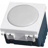 ETTROIT Lampada di Emergenza LED a Batteria 2 Moduli 220V 6000K Compatibile Vimar Arké Colore Bianco - SKU VA4201B