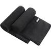 KinHwa Abosorbent Asciugamani per il viso spessi 40 cm x 70 cm, ad asciugatura rapida, per bagno, spa, palestra, confezione da 2, colore: nero