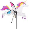 CIM Girandola - Petite 2 in 1 Unicorn - Ø 31 x 41 cm, Altezza 90 cm - incl. Asta in Fibra di Vetro e Gancio con Corda in Nylon