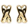 LUXENTER Pendientes acabados en oro amarillo de 18K - Kuvuca