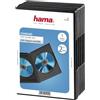 Hama Custodia Dvd Doppia, 5 Pezzi, Nero