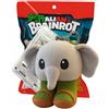 Generico Skifidol Liril Larilà Peluche Coccodrillo, 12 cm, Verde e Grigio, con Moschettone e Card Esclusiva, Morbidissimo, Collezione Italian Brainrot, per Bambini dai 3 Anni