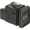 Taros Trade Interruttore Freno a Mano con Connettore 8 Pin, Pistone, Manuale, Nero