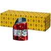 HELLA 2SK 008 579-211 Luce posteriore, Lampadine, cristallino/rosso ECE, Sx