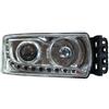 PROPOSTEONLINE Fanale realizzato per Iveco STRALIS 2013> Destro H7 a LED regolaz. manuale con Centralina +Luce diurna a LED 5801745452