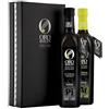 Oro Bailen ORO BAILÉN - 2 x bottiglie da 500 millilitri (varietà Arbequina e Picual) - Confezione regalo olio extravergine di oliva spagnolo