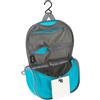 Sea to Summit TravellingLight Hanging Toiletry Bag, Travel Organizer for Men and Women, Small, Atoll Blue