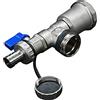 SagaSave Collettore di riscaldamento a pavimento Unità di sfiato automatica con valvola di scarico per sistema di riscaldamento a pavimento dell'acqua (maschio 1)