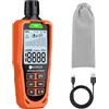 Neoteck Rilevatore di Fughe di Gas Portatile Ricaricabile Detector Gas Metano, GPL e Naturale (0-10000 ppm) con Display LCD 2.9, Allarme Sonoro+Luminoso e Torcia per Casa, Cucina, Officina, Camper