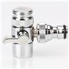 HATOOLHA Adattatore deviatore valvola rubinetto in ottone, adattatore aeratore rubinetto Swich per valvola del lavandino deviatore rapido per tubo da giardino lavatrice (maschio 24 mm x G1/2 maschio)