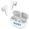 SAIET Audio MAX Auricolari per Anziani TWS con Amplificazione Audio - 5 Livelli di Amplificazione, Cuffie Bluetooth per Chiamate e Musica, App Dedicata, Design Moderno, Fino a 20 Ore di Autonomia