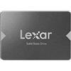 Lexar NS100 2,5 SATA III 6Gb/s SSD 512GB, SSD 2,5 Interno, Interno Disco a Stato Solido, Unità a Stato Solido Interna Fino a 550 MB/s di Lettura, Interna SSD SATA per Laptop, Computer Desktop, PC