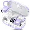 sprtoybat Cuffie Bluetooth Sport, Auricolari Bluetooth 5.3 con 128 Ore HiFi Stereo Cuffie Wireless con 4 ENC Mic, Cancellazione Rumore, IP7 Impermeabile Cuffiette, Cuffie Senza Fili per Running/Palestra