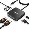 ANYOYO Docking Station 2 monitor, Dual 4K 60Hz HDMI Adapter USB C Hub Dual 4K HDMI, USB C Date, 100W PD, USB 3.0, USBC Docking Station per MacBook Air/Pro/Dell/HP/Surface/Lenovo