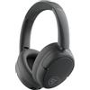 JLab JBuds LUX ANC Cuffie Attive Intelligenti Con Cancellazione Del Rumore - Cuffie Wireless Sopra L'Orecchio Con Microfono, Auricolari Bluetooth Pieghevoli, Grafite
