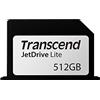 Transcend JDL330 JetDrive Lite 330 da 512 GB, scheda di espansione per MacBook Pro 2021, fino a 95/75 MB/s - TS512GJDL330