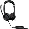 Jabra Evolve2 50 Cuffie Stereo cablate con Jabra Air Comfort, USB-C, Tutte le piattaforme, Stereo, Evolve2 50