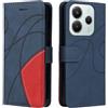 XINNI Cover Protettiva per Xiaomi Redmi Note 14 5G Case | retrò Cellulare Custodia Libro Antiurto in Flip Pelle PU/TPU