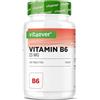 vit4ever Vitamina B6 come P-5-P - 365 Compresse | Dosaggio elevato con 25 mg (piridossal-5-fosfato) - Premium: vitamina B6 bioattiva - Senza additivi indesiderati - Vegan