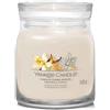 Yankee Candle Signature Candela Profumata Barattolo Medio Vaniglia Crè