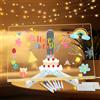 Aomantic Sarl Lavagnetta in Acrilico con Luci LED, Lavagna Acrilica LED Cancellabile, 30 x 20cm, Con 7 Penne Colorate e Supporto, Lava-gna Promemoria L-ED con Colori, Lava-gna da disegno a L-ED, per Ristoranti, Bar