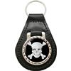 Family-crests Fob In Pelle Con Teschio E Ossa Incrociate Jolly Roger