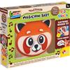 Liscianigiochi -Montessori Baby Wood musichini Red Panda, 105427, Multicolore, Taglia Unica