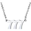 FindChic Collana con Numero Angelico Ciondolo con Numero dell'Angelo 000-999, Collana in Acciaio Inossidabile da Donna Regalo per Ragazza