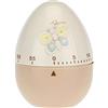 THUN - Time Decorato con Farfalla e Fiore - Accessori Cucina - Linea Elegance - Acrilonitrile-Butadiene-Stirene (ABS) - 7 h cm, Base 3,5 cm