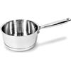 Moneta Casseruola Accordo 20 cm Acciaio Inox - pentolino induzione e pentolino acciaio inox con fondo Full Induction e fondo spazzolato, casseruola induzione per ogni fornello