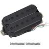 FLEOR Alnik 5 pickup al ponte pickup humbucking a doppia bobina ad alto rendimento 14-15K nero